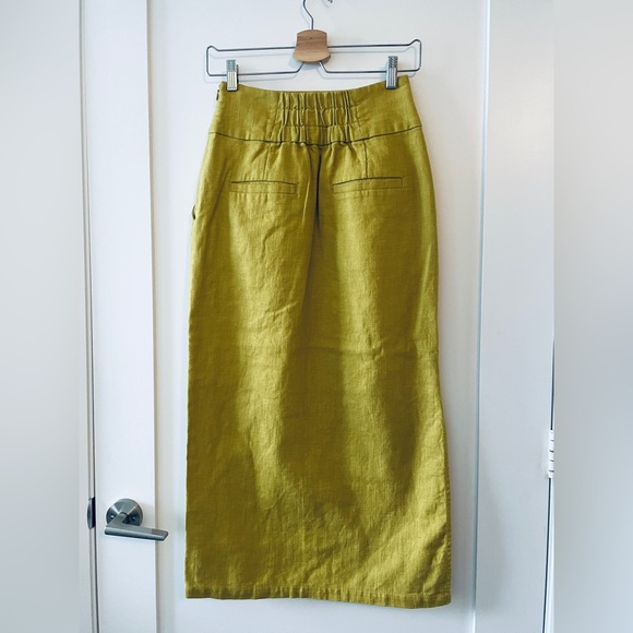 NWOT Lowrys Farm Linen Skirt - Picture 2 of 10